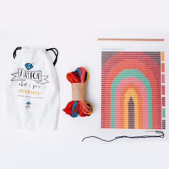 Image du produit Sozo Kit d'art mural arc-en-ciel