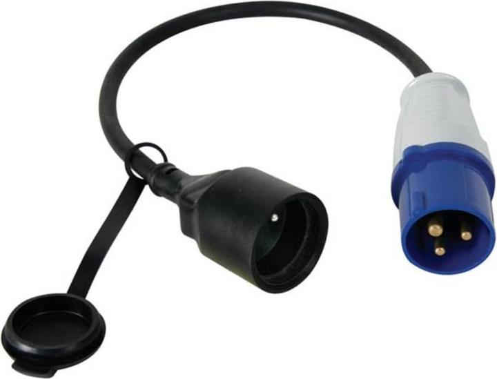 Actual product image Velleman Adapter cable (CEE 16, 3.68 kW, 16 A, 0.40 m)
