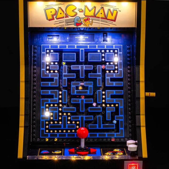 Image du produit Light my bricks Kit de lumière pour LEGO® 10323 Jeu d'arcade PAC-MAN