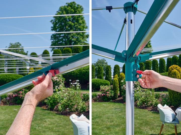 Produktbild Leifheit Wäscheschirm Linomatic 600 Deluxe Cover (60 m)