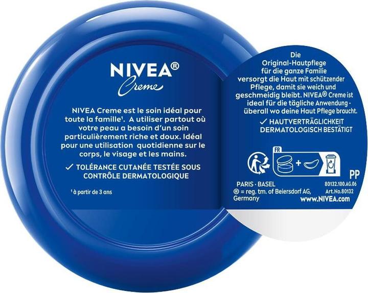 Actual product image NIVEA Creme Topf (Body cream, 200 ml)
