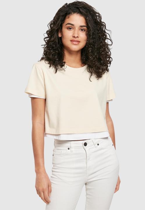 Actual product image Urban Classics Ladies Full Double Layered Tee (XS)