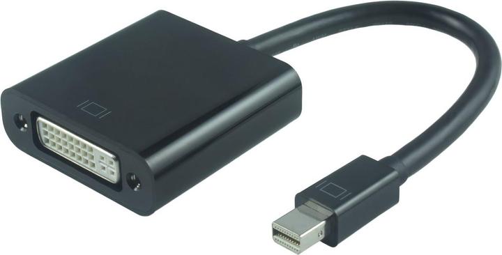 Produktbild MicroConnect Mini DisplayPort-DVI. Anschluss 1: Mini DisplayPort, Anschluss 2: DVI, Steckverbinder 1 Geschlecht: (Mini DP, 15 cm)