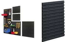 Allit Hook set ""StorePlus Flex P 30+40"", yellow made of PP, suitable for wall mounting plate ProfiPlus