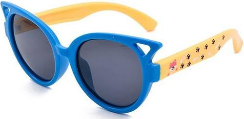 Image du produit Bekos Lunettes de soleil enfants chat bleu / jaune polarisé