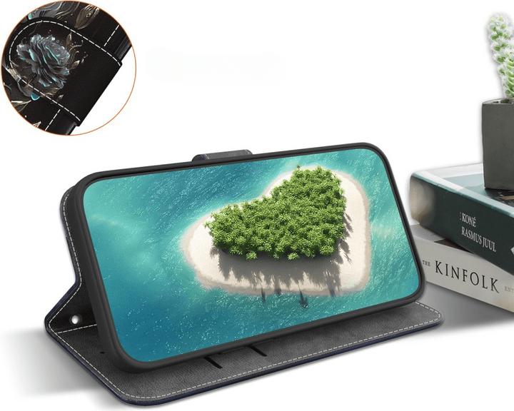 Produktbild Cover-Discount Galaxy S25 Ultra - Tasche Hülle mit Blüten Motiv (Samsung Galaxy S25 Ultra)