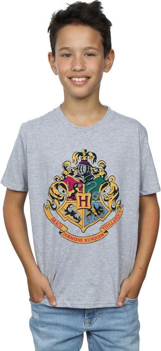 Immagine prodotto Hogwarts Crest Gold Ink Maglietta Ragazzi (140, 146)