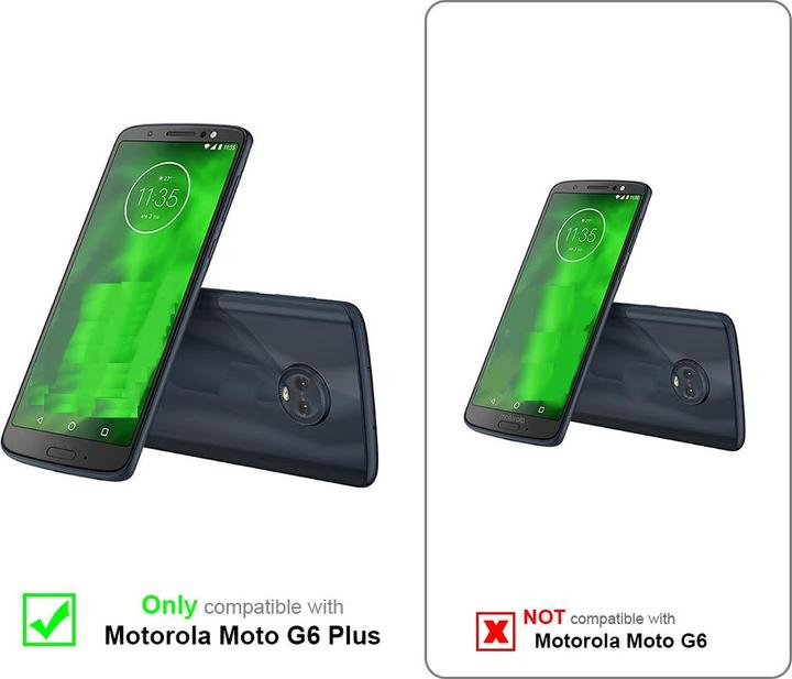 Immagine prodotto Cadorabo Copertina del libro di fiori (Motorola Moto G6 Plus)