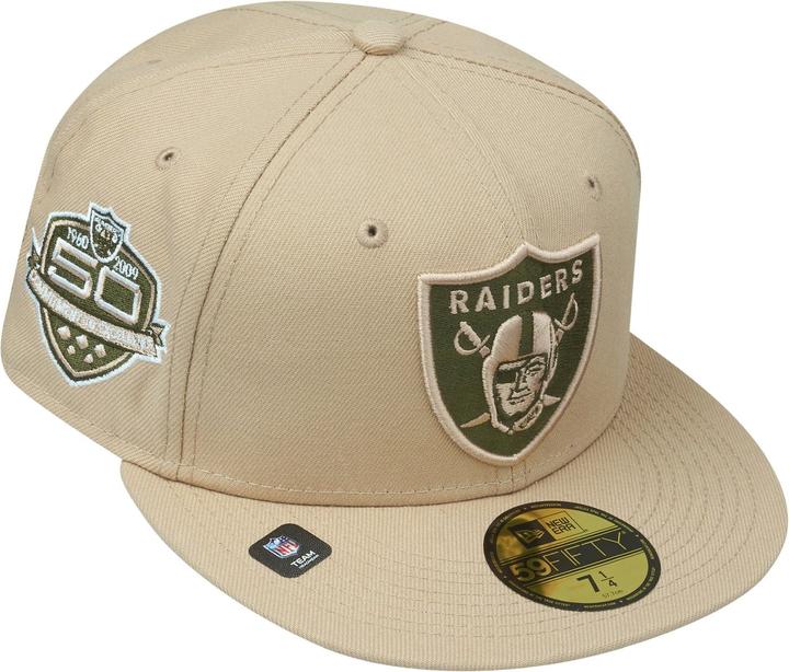 Actual product image New Era 59Fifty Fitted Cap - ANNIVERSAIRE Las Vegas Raiders (7 3/8)