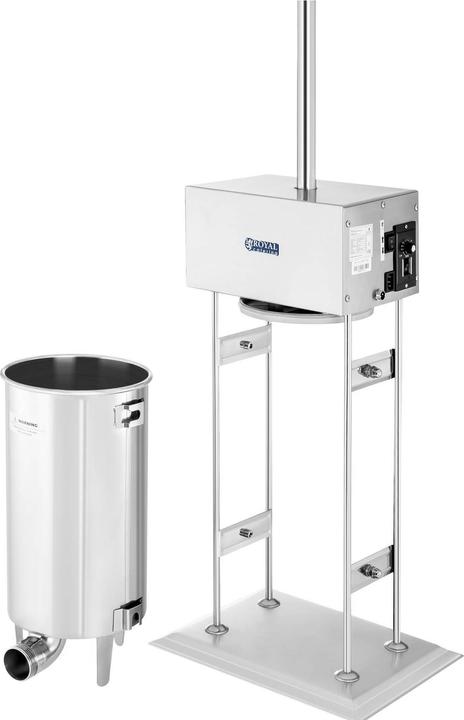 Produktbild Royal Catering Wurstfüller Wurstfüllmaschine Wurstmaschine Edelstahl Wurstpresse 15 L 260 W