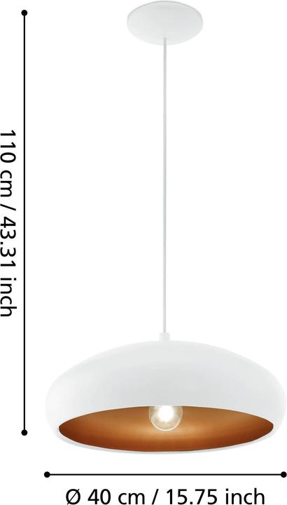 Actual product image EGLO Mogano (E27)