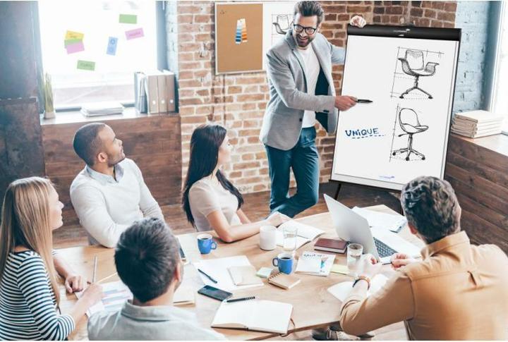 Actual product image Legamaster UNIVERSAL tripod flipchart (68 x 105 cm)