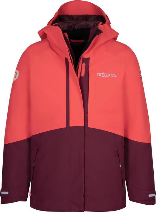Trollkids Girl's Skanden 3in1 Jacket (164)