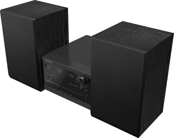 Produktbild Panasonic SC-PM272 Micro Sound System für Zuhause 20 W Schwarz (Airplay, Bluetooth, CD Player, 2x 10 W)