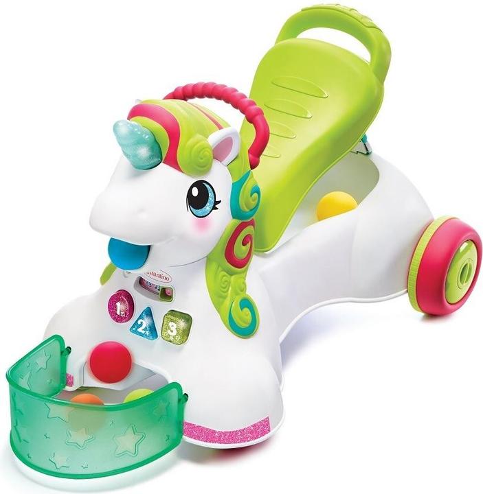 Tega Baby 3-in-1 Lauflernwagen und Rutschauto - Einhorn