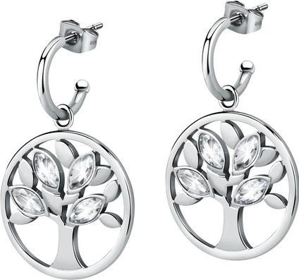 Morellato Charming steel earrings 2in1 with crystals Tree of Life Vita SATD18 (L)