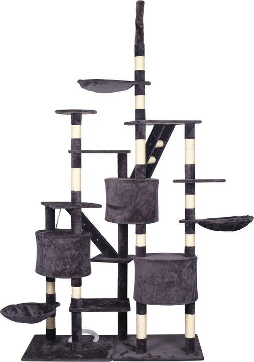 Produktbild Wiltec Kratzbaum deckenhoch 230-260cm Grau Katzenkratzbaum Katzenbaum Katze (260 cm, Grau)