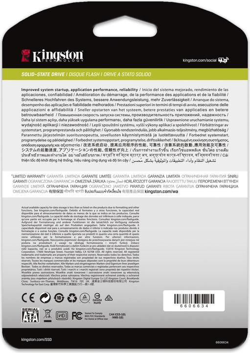 Produktbild Kingston DC500M (3840 GB, 2.5")