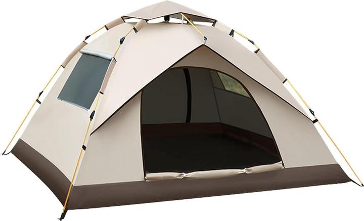Actual product image Fun Outside Quick to pitch tent with quick-release fastener for 3-4 people (Inflatable tent, 3 persons)