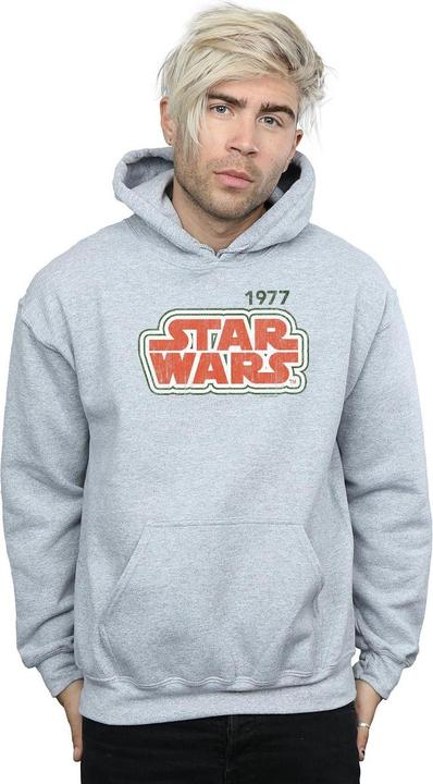 Produktbild Star Wars Retro Outline Kapuzenpullover (L)