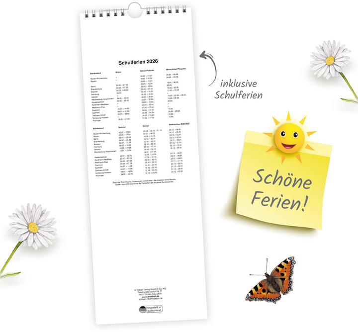 Produktbild TrötschMaxi-StreifenkalenderOmasKalender2026 (Deutsch)