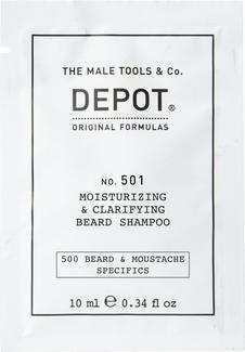 Immagine prodotto Bruno Vassari 500 Beard Mustache Specifics No 501 Shampoo per barba alla Pro-Vitamina B5 - Idratante e (10 ml)