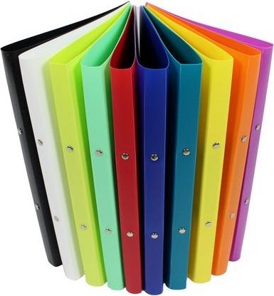 Produktbild Herba-Plastic Ringbuch A4 farblich sortiert 10 Stk. (A4, 10 Stück)