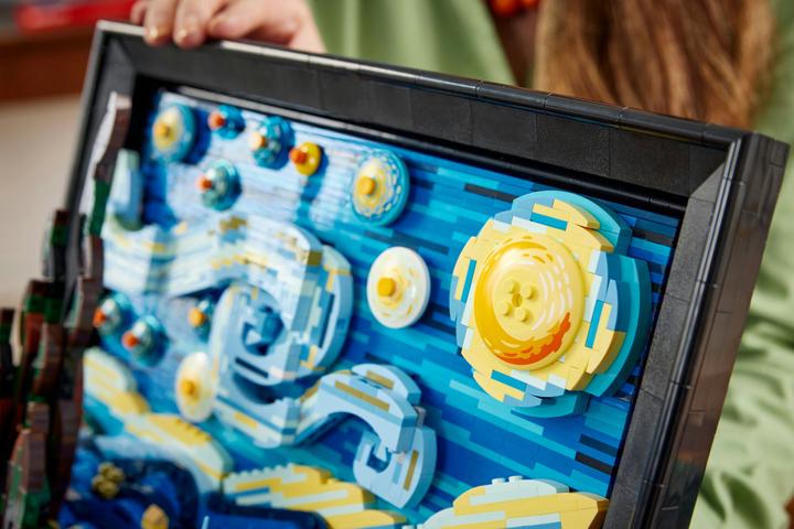 Image du produit LEGO Vincent van Gogh - Nuit étoilée (21333, LEGO difficiles à trouver, LEGO Icons)