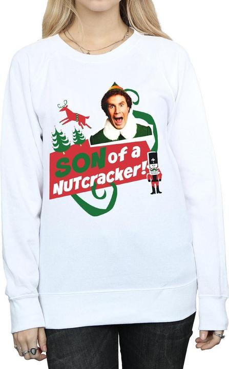 Actual product image Elf Womens/Ladies Son Of A Nutcracker Sweatshirt (L)