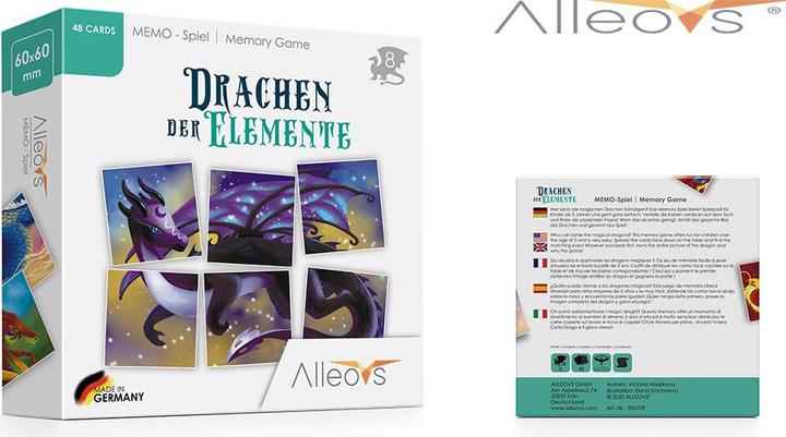 Produktbild Alleovs Drachen der Elemente (Deutsch, Französisch, Italienisch, Englisch)