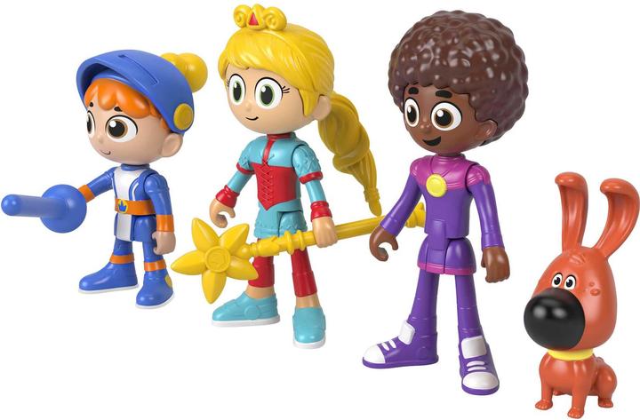 Produktbild Imaginext Gus der klitzekleine Ritter Zauberin Iris & Freunde 4er-Pack