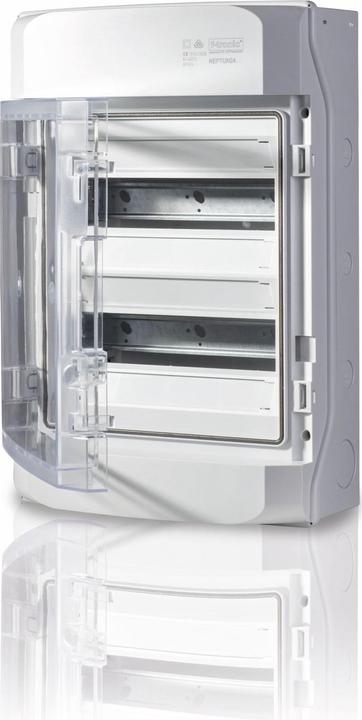 F-Tronic Surface-mounted damp-proof distributor IP65 Neptun24 PS Ventilation open
