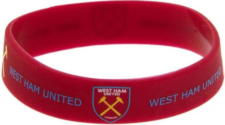West Ham United FC offizielles SilikonArmband (100% Silikon)