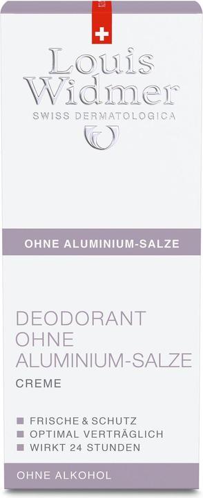 Actual product image Louis Widmer Deodorant Cream Without Aluminum Salts Perfume (Crème, 40 ml)