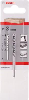 Produktbild Bosch Professional Zubehör Holzspiralbohrer Standard, 13 x 96 x 151 mm, d 10 mm (10 mm)