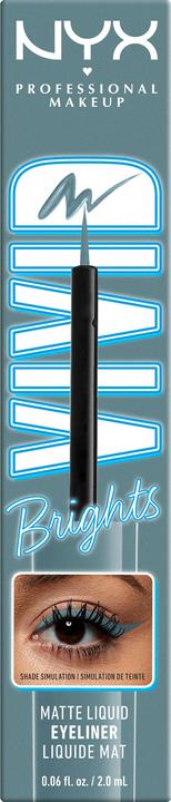 Produktbild NYX Professional Make-Up Vivid (04 Cyan Simp)
