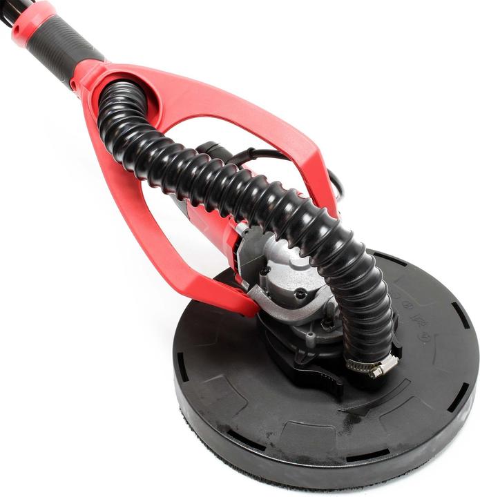 Image du produit Wiltec Ponceuse girafe pour Mur et Plafond 710W 225mm Disque de meulage Plâtre Aspiration (Broyeur à sec, 710 W)