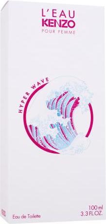 Actual product image Kenzo L'Eau Hyper Wave Pour Femme (Eau de toilette, 100 ml)