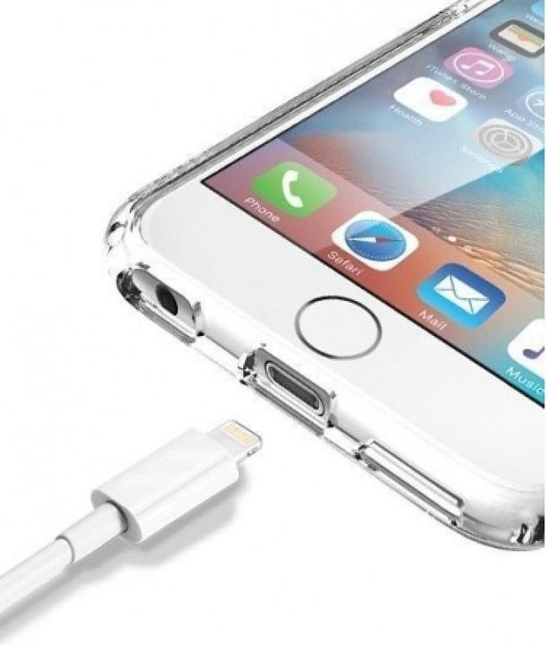 Produktbild Screenguard Apple iPhone 6S Plus Crystal Clear Anti-Shock Gummi Hülle (Apple iPhone 6s Plus)