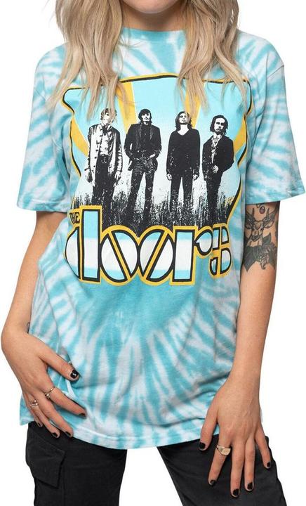 The Doors Adult Waiting For The Sun Tie Dye TShirt