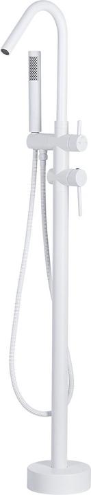 Actual product image Beliani Free-standing bath mixer brass white VICTORIA