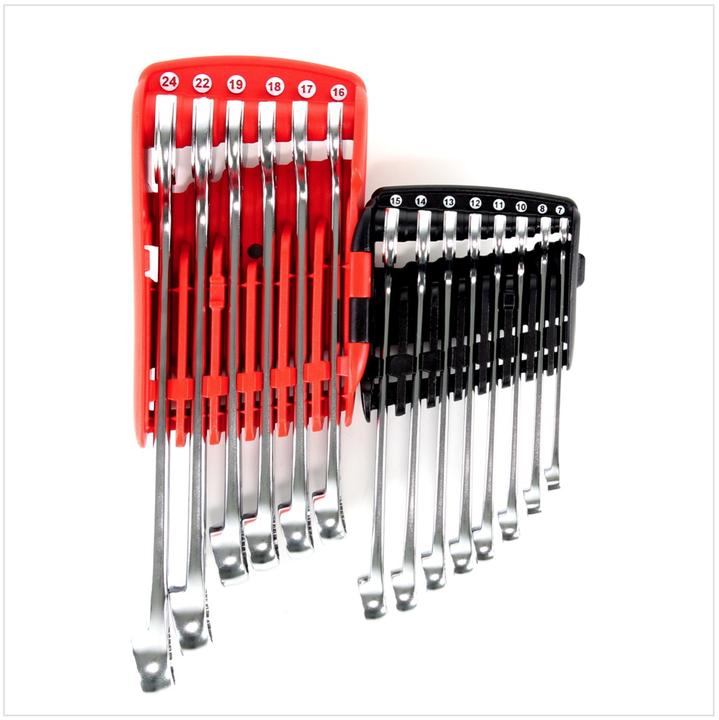 Actual product image Facom Combination wrench set (19 mm, 12 mm, 24 mm, 14 mm, 22 mm, 16 mm, 10 mm, 18 mm, 7 mm, 17 mm, 11 mm, 15 mm, 8 mm, 13 mm)