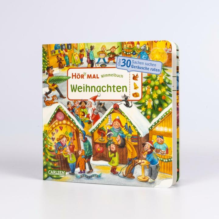 Produktbild Hör mal (Soundbuch): Wimmelbuch: Weihnachten (Marion Elitez, Deutsch)