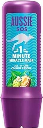 Actual product image Aussie Sos 1 Minute Miracle All In One Colour Rescue Mask - 250 Ml (250 ml)