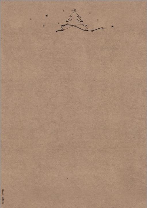 Immagine prodotto Sigel Carta da lettere natalizia Motivo albero di Natale DIN A4 100 g/m² 100 fogli (100 g/m², A4)