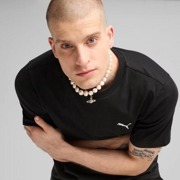 Actual product image Puma Ess – T-Shirt mit kleinem Logo in Schwarz (L)