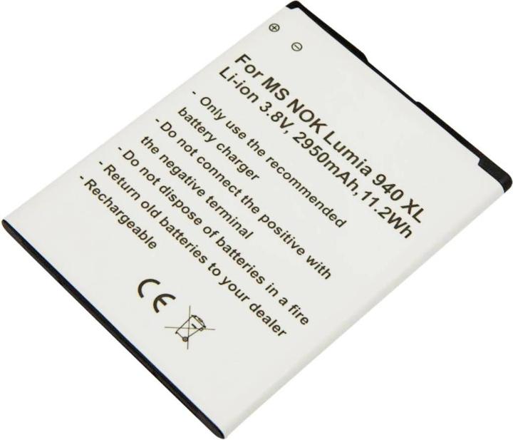 Actual product image Avizar Lumia 950 XL Akku 3,8V 2950mAh
