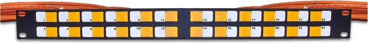 Actual product image Wirewin 24-port 1U patch panel, shielded