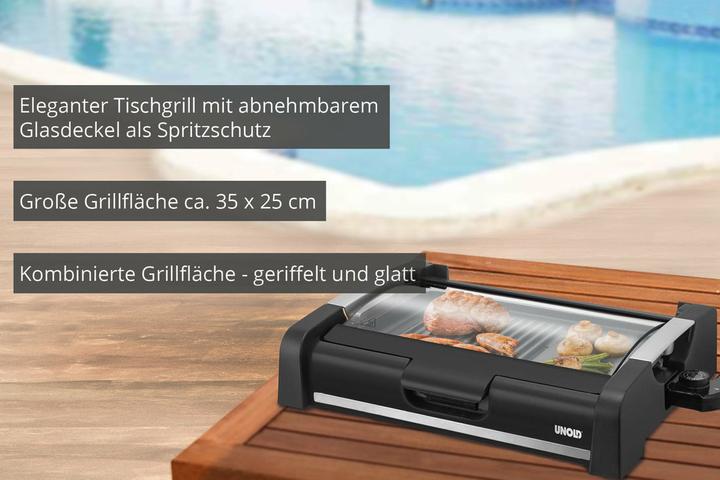 Actual product image Unold Barbecue noble (EU plug)