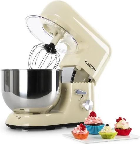 Immagine prodotto Klarstein Bella Morena Food Processor1200 Watt, 5 Litri, Crema (1200 W)